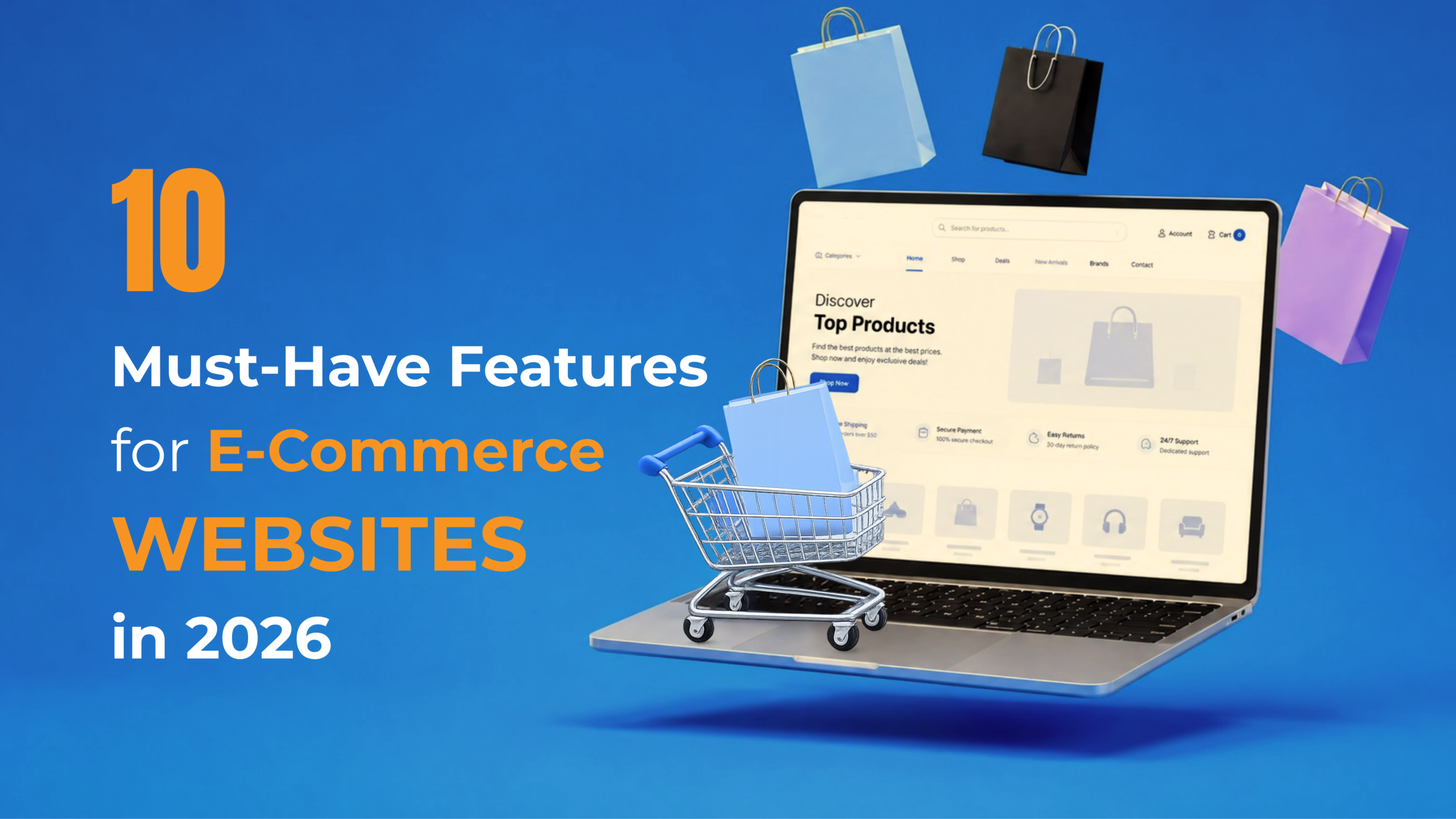 You are currently viewing 10 Must-Have Features for E-Commerce Websites in 2026